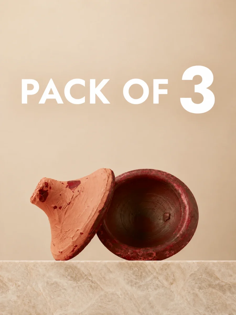 TASANO Aker Fassi Moroccan lipstick clay pot natural lip stain and cheek stain PACK OF 3 TASANO Aker Fassi Moroccan lipstick clay pot natural lip stain and cheek stain PACK OF 3