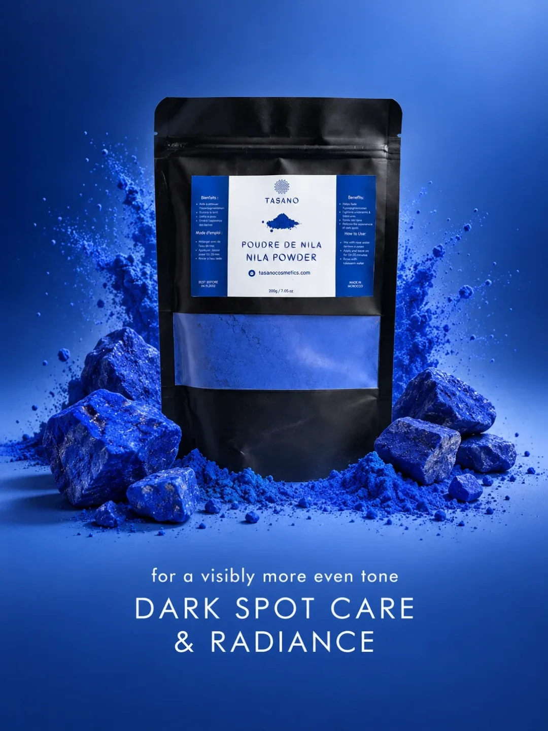 Moroccan Nila Powder for dark spots, hyperpigmentation, uneven skin tone and radiant-looking skin Moroccan Nila Powder for dark spots, hyperpigmentation, uneven skin tone and radiant-looking skin