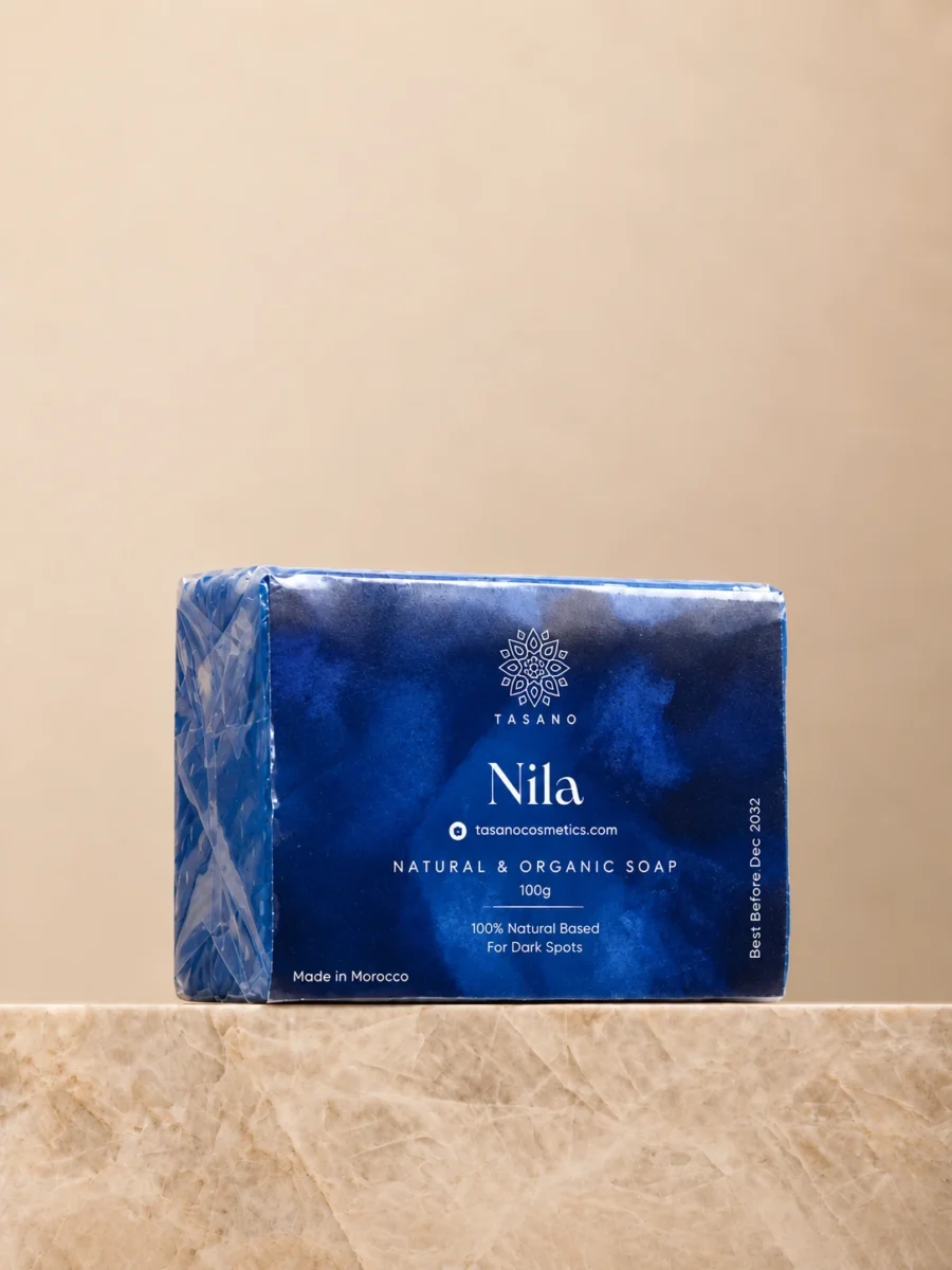 TASANO Moroccan Nila soap bar for dark spots, hyperpigmentation and uneven skin tone