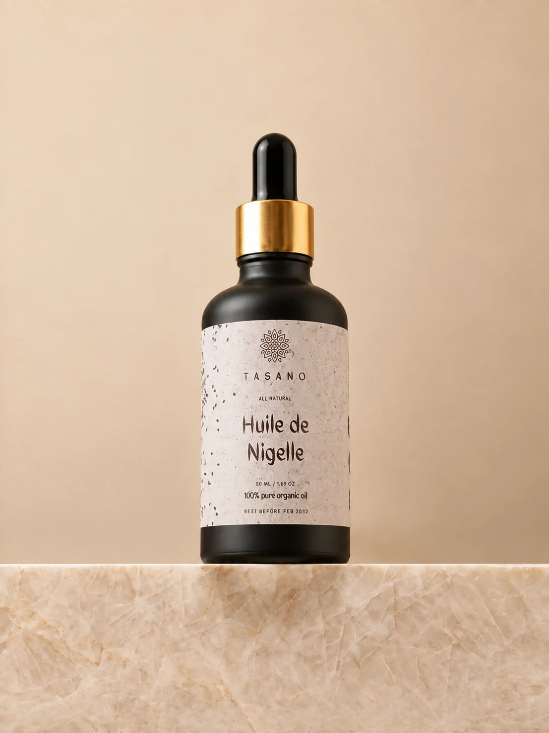 TASANO Black Seed Oil 50ml | 100% pure Nigella Sativa oil for hair and skin
