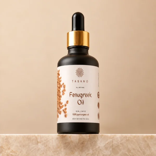 TASANO Fenugreek Oil 50ml | 100% pure botanical oil for hair and scalp