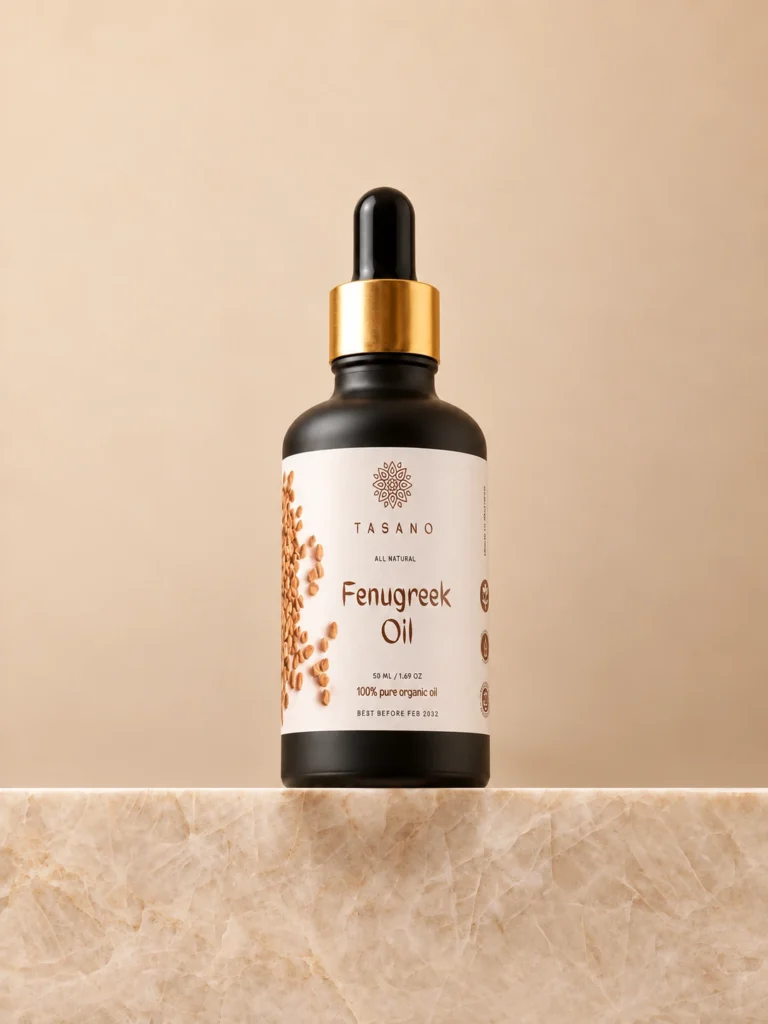 TASANO Fenugreek Oil 50ml | 100% pure botanical oil for hair and scalp