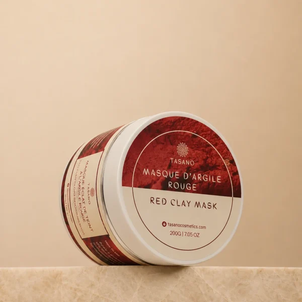 TASANO Red Clay Mask for glow boosting and smoother looking skin TASANO Red Clay Mask for glow boosting and smoother looking skin