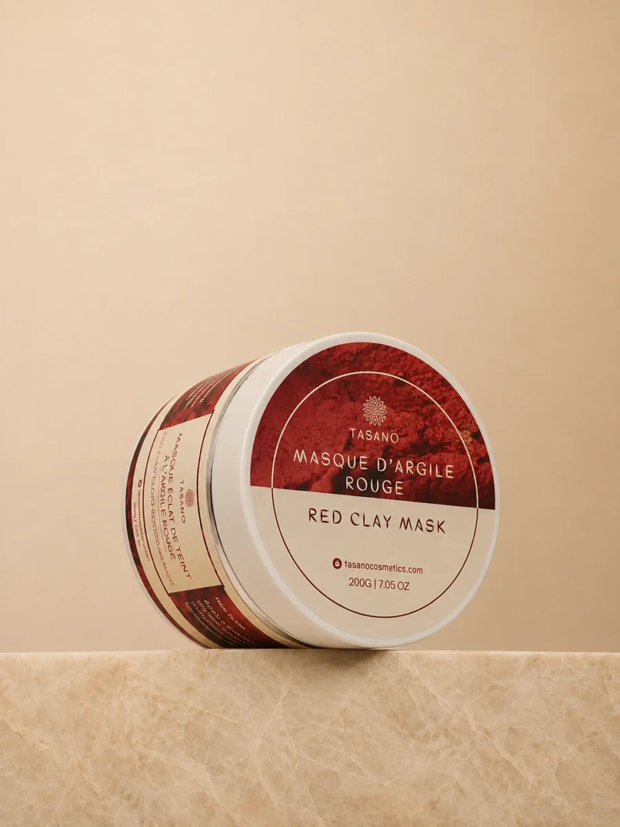 TASANO Red Clay Mask for glow boosting and smoother looking skin TASANO Red Clay Mask for glow boosting and smoother looking skin