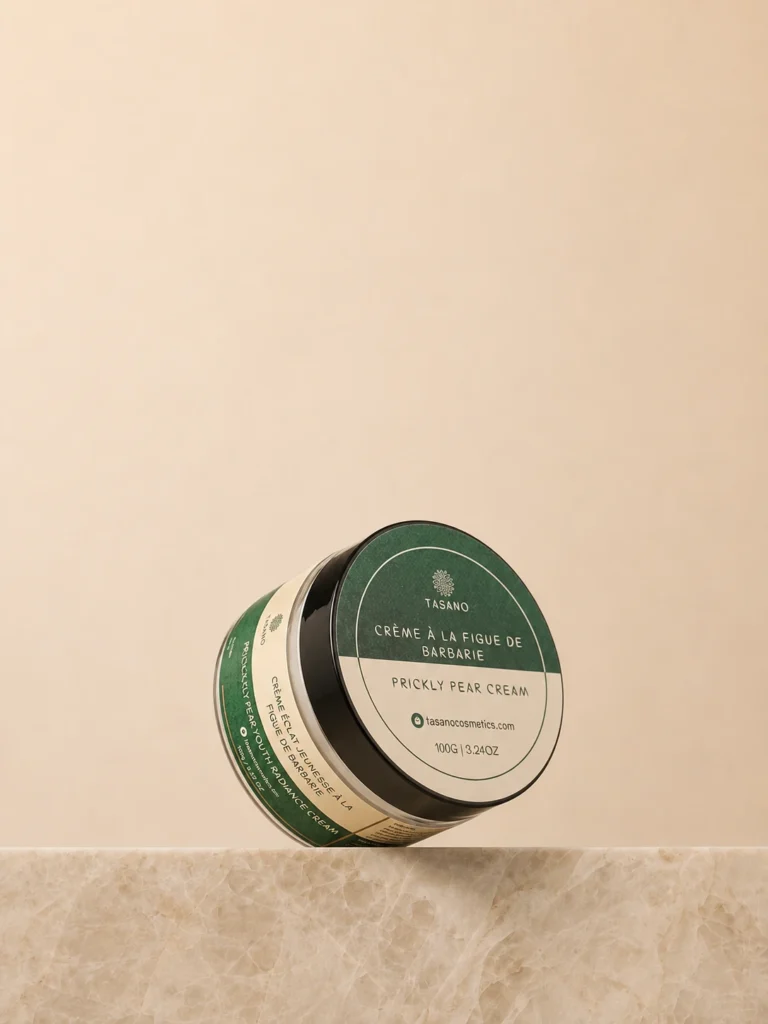 Prickly pear cream for youthful radiance, dry skin, anti-aging care, and smoother glowing skin