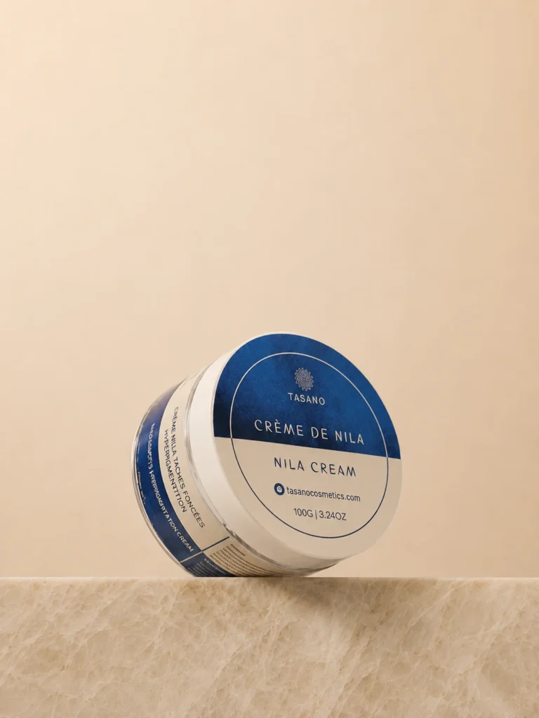 Moroccan nila cream for dark spots, hyperpigmentation, uneven skin tone, and brighter-looking skin