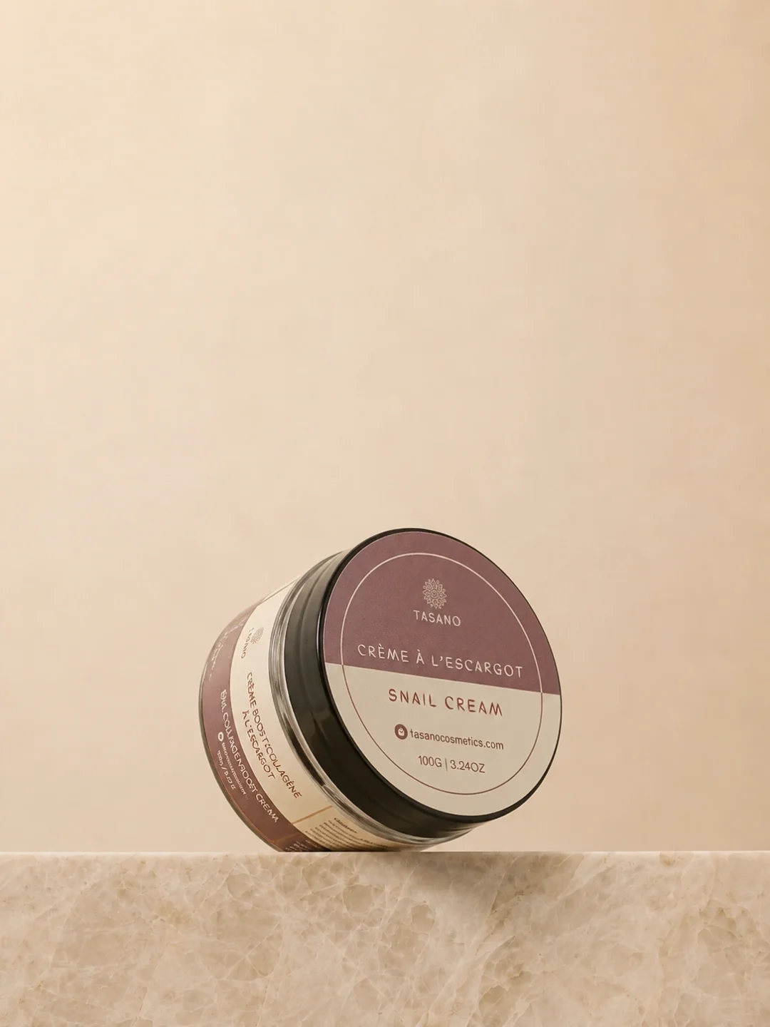 Snail collagen cream for firmer-looking skin, smoother texture, fine lines, and anti-aging skincare