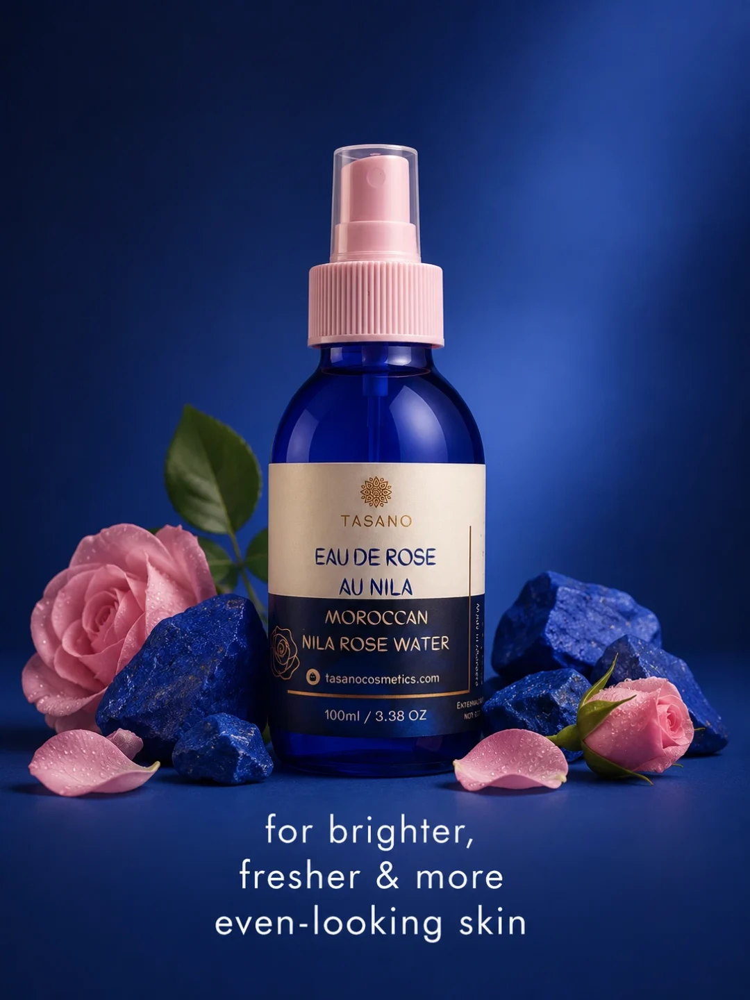Moroccan Nila Rose Water for dark spots, dull skin, uneven skin tone and makeup removal Moroccan Nila Rose Water for dark spots, dull skin, uneven skin tone and makeup removal