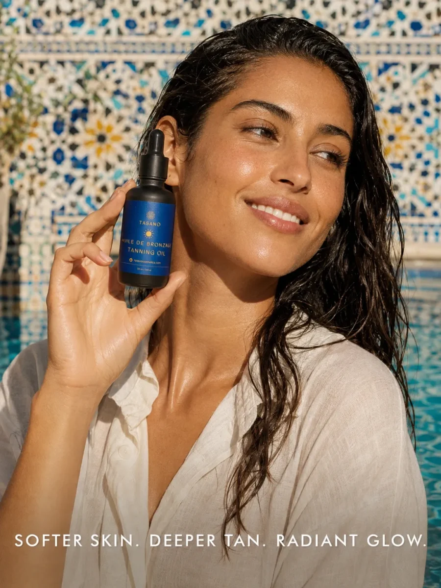 natural tanning oil for soft radiant bronze skin