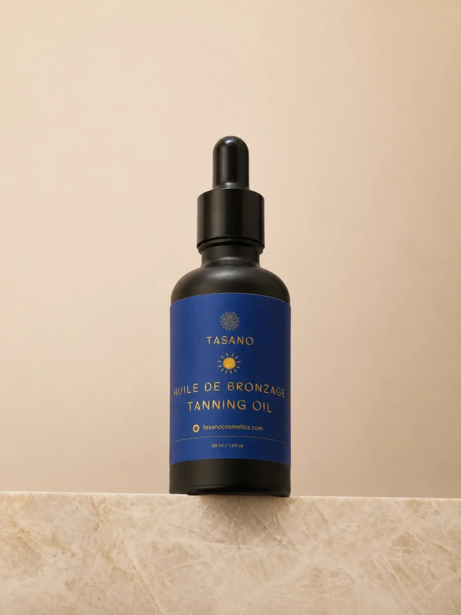 TASANO tanning oil for deep bronze glow