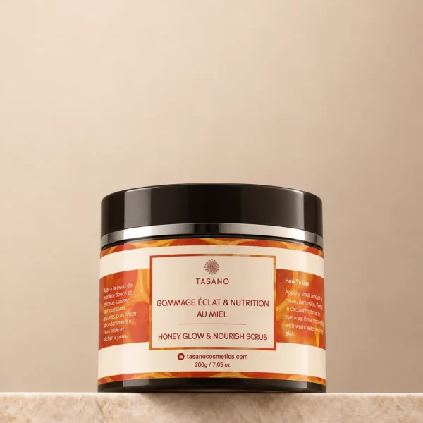 TASANO Moroccan Honey Scrub for deep nourishment, dry skin and body exfoliation TASANO Moroccan Honey Scrub for deep nourishment, dry skin and body exfoliation