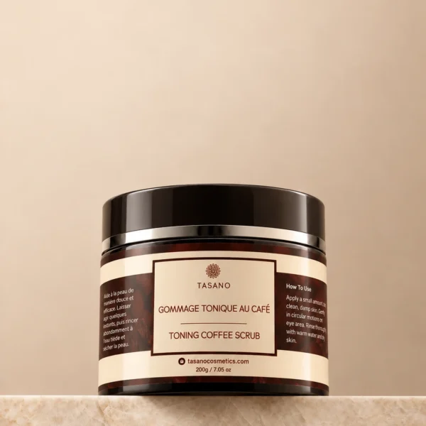 TASANO Moroccan Coffee Scrub for cellulite appearance, firm-looking skin and smoothing exfoliation TASANO Moroccan Coffee Scrub for cellulite appearance, firm-looking skin and smoothing exfoliation