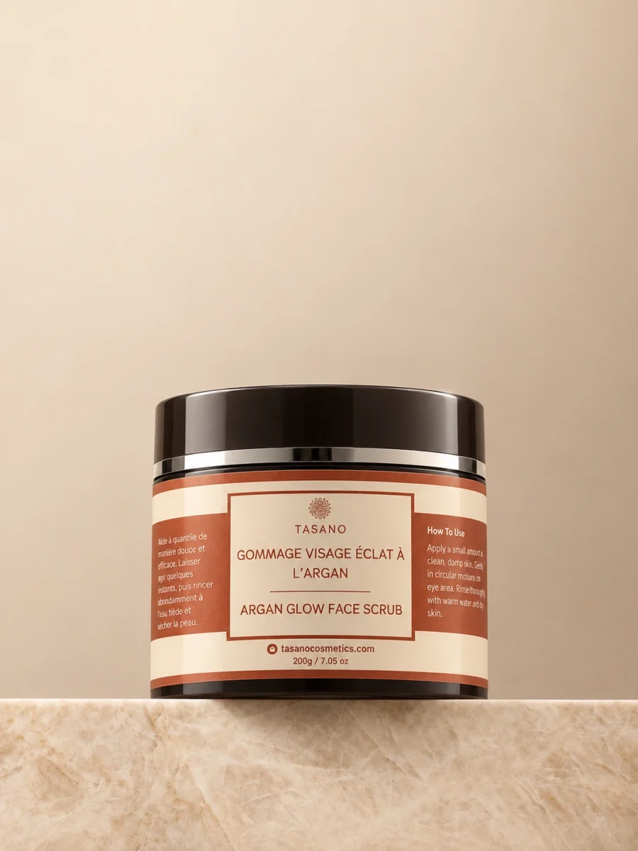 TASANO Moroccan Argan Scrub for dry skin, hydration, nourishment and body exfoliation TASANO Moroccan Argan Scrub for dry skin, hydration, nourishment and body exfoliation