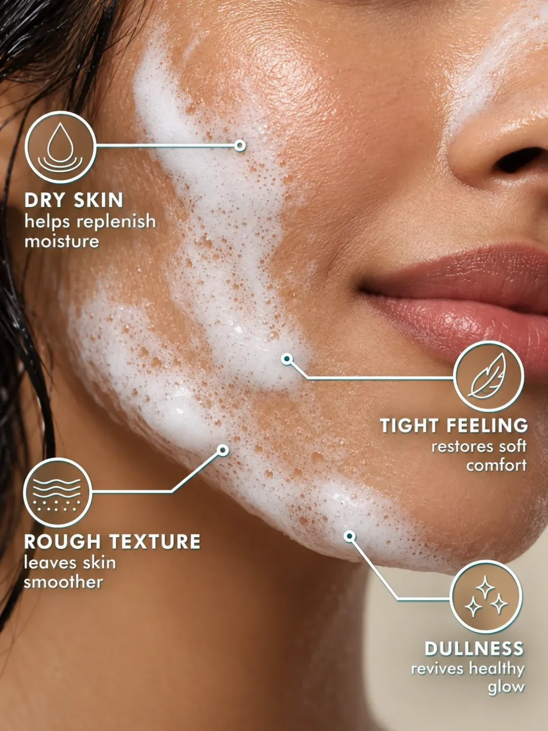 Argan soap for dry, tight, rough and moisture-depleted skin Argan soap for dry, tight, rough and moisture-depleted skin