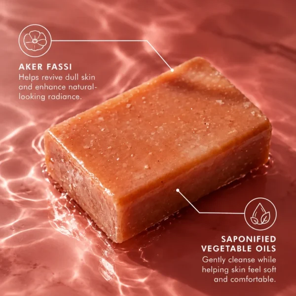 Aker Fassi soap with Moroccan Aker Fassi and saponified vegetable oils for radiant skin