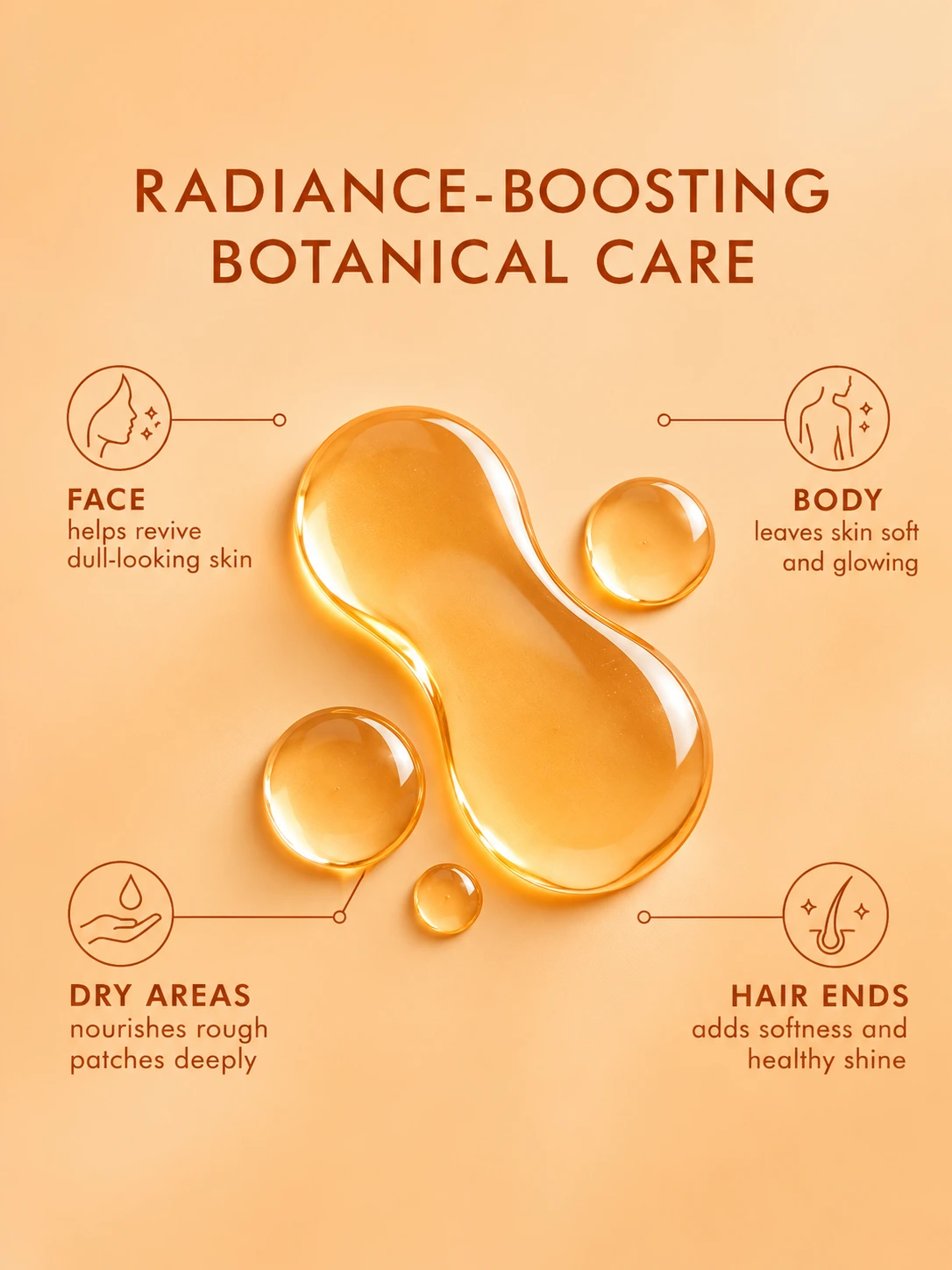 Carrot Oil for face, body, hair and dry skin, nourishing botanical oil for softness, moisture and visible radiance