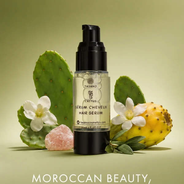 Prickly pear anti frizz serum for smooth shiny hair