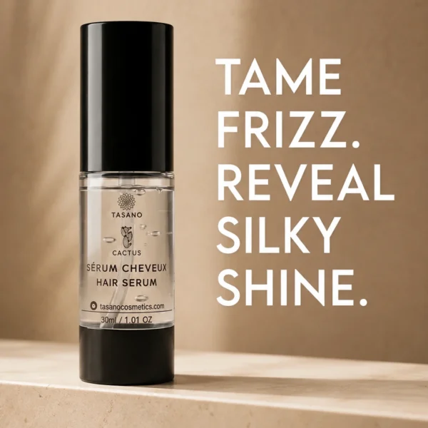 Prickly pear anti frizz serum for smooth shiny hair