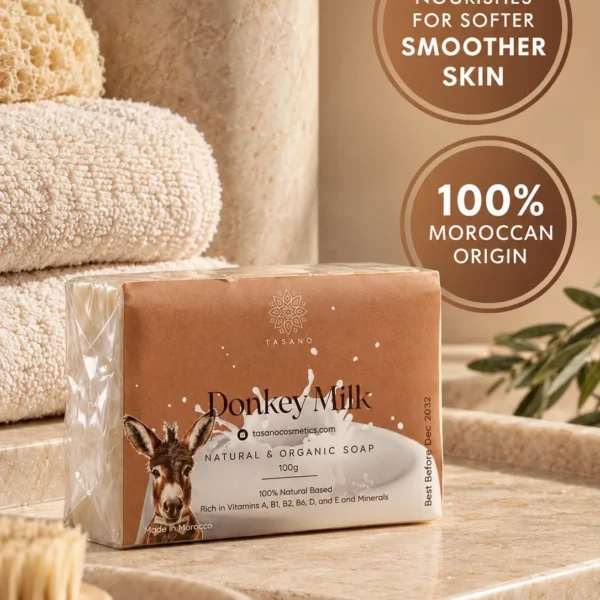 Donkey milk soap benefits for dry skin, softness, nourishment and healthy-looking radiance