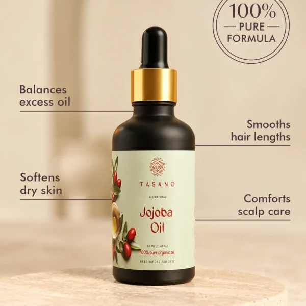 Jojoba Oil benefits for face, skin, hair and scalp | 100% Pure Jojoba Oil