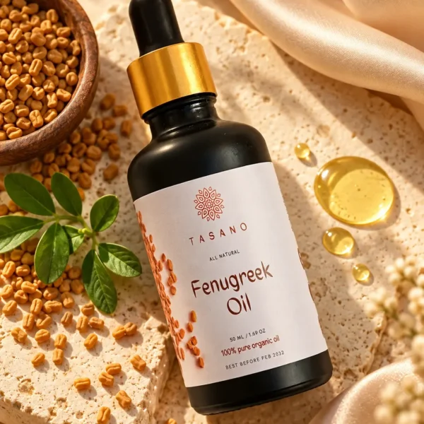 Fenugreek Oil for stronger-looking conditioned hair | 100% Pure botanical hair oil