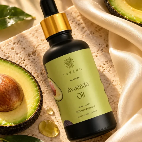 TASANO Pure Avocado Oil with fresh avocado, nourishing botanical oil for dry skin and conditioned hair TASANO Pure Avocado Oil with fresh avocado, nourishing botanical oil for dry skin and conditioned hair