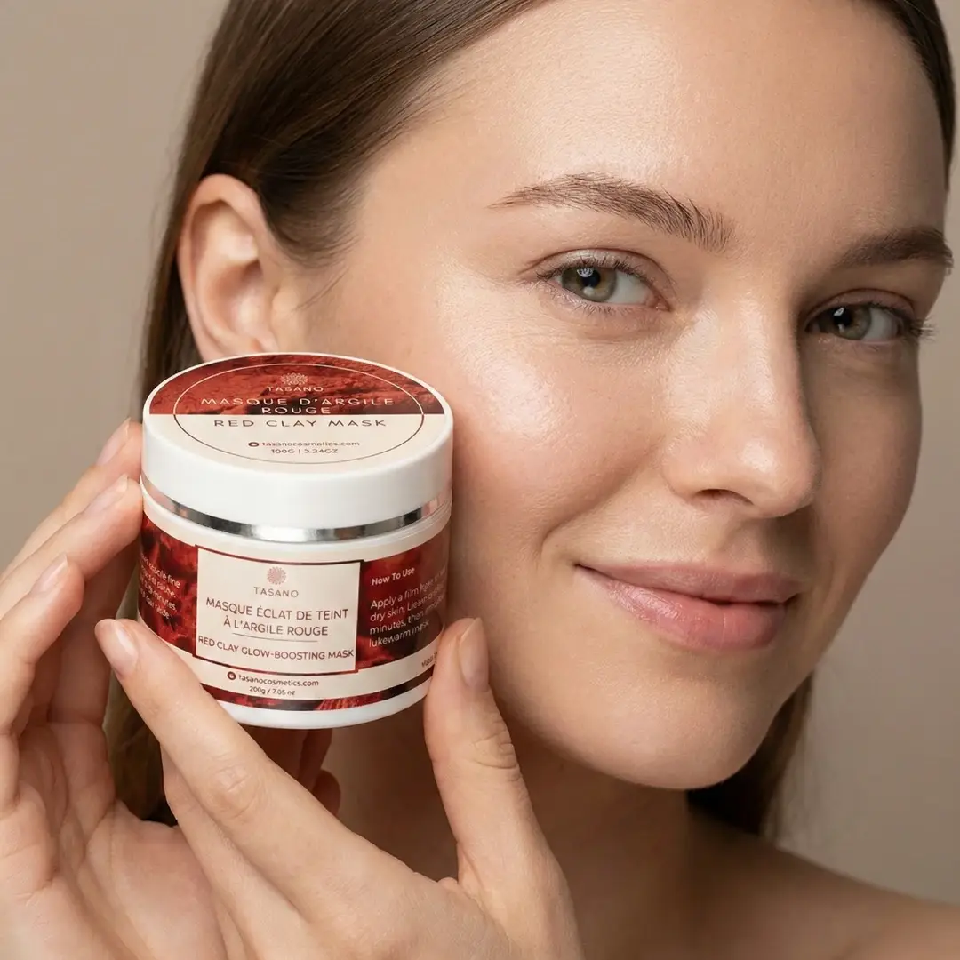 Red Clay Glow-Boosting Mask - TASANO Red Clay Glow-Boosting Mask - TASANO