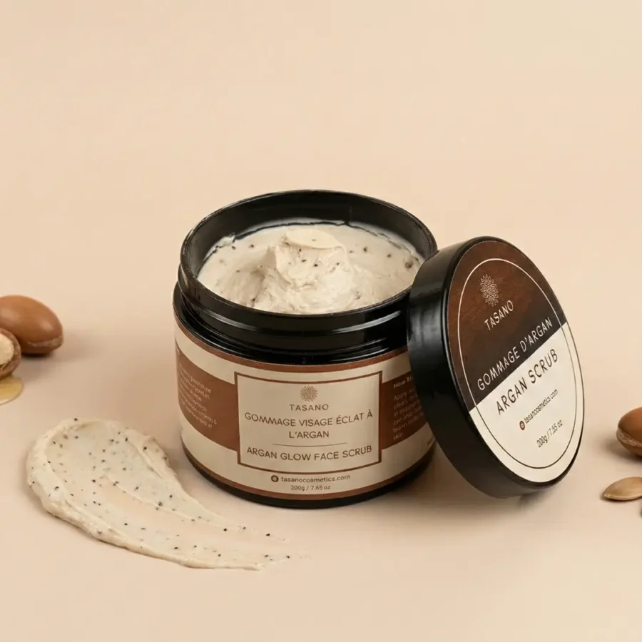 Argan Glow Face Scrub - TASANO