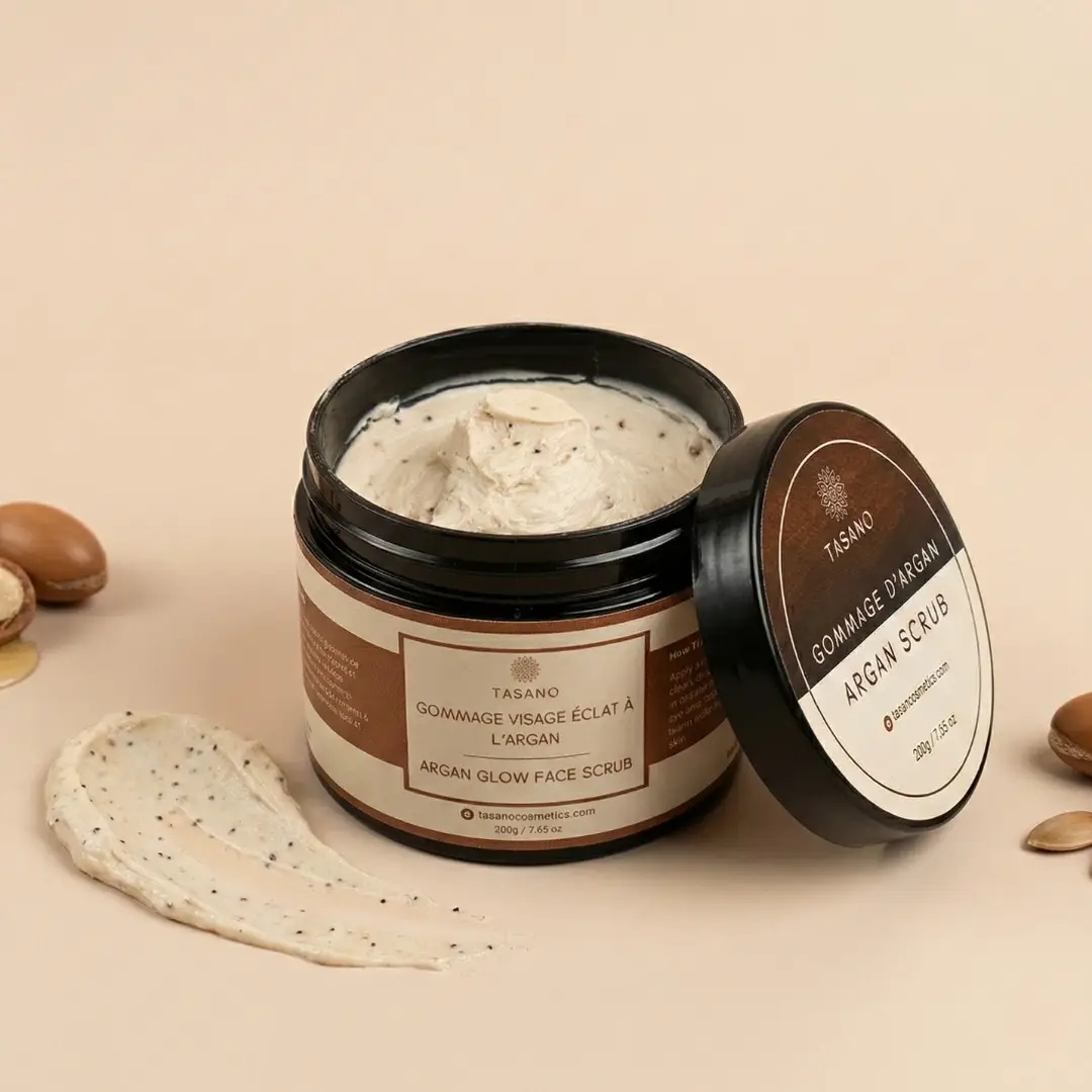 Argan Glow Face Scrub - TASANO