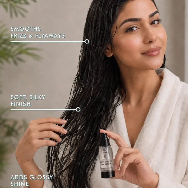 Anti frizz serum for dry dull and unruly hair