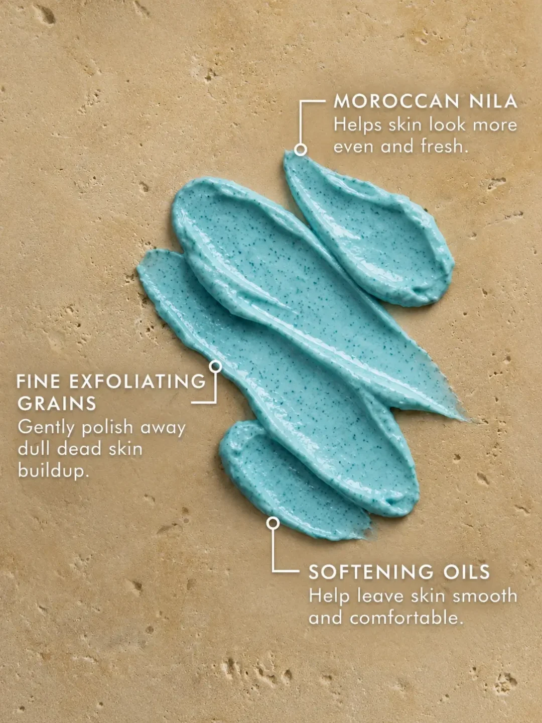 Nila scrub ingredients and creamy exfoliating texture for dark spots, uneven tone and hyperpigmentation Nila scrub ingredients and creamy exfoliating texture for dark spots, uneven tone and hyperpigmentation