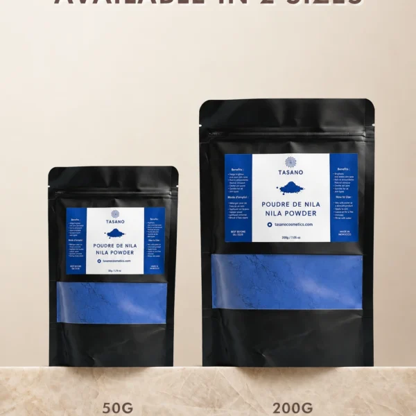 TASANO Moroccan Nila Powder 50g and 200g sizes for dark spots and uneven skin tone TASANO Moroccan Nila Powder 50g and 200g sizes for dark spots and uneven skin tone