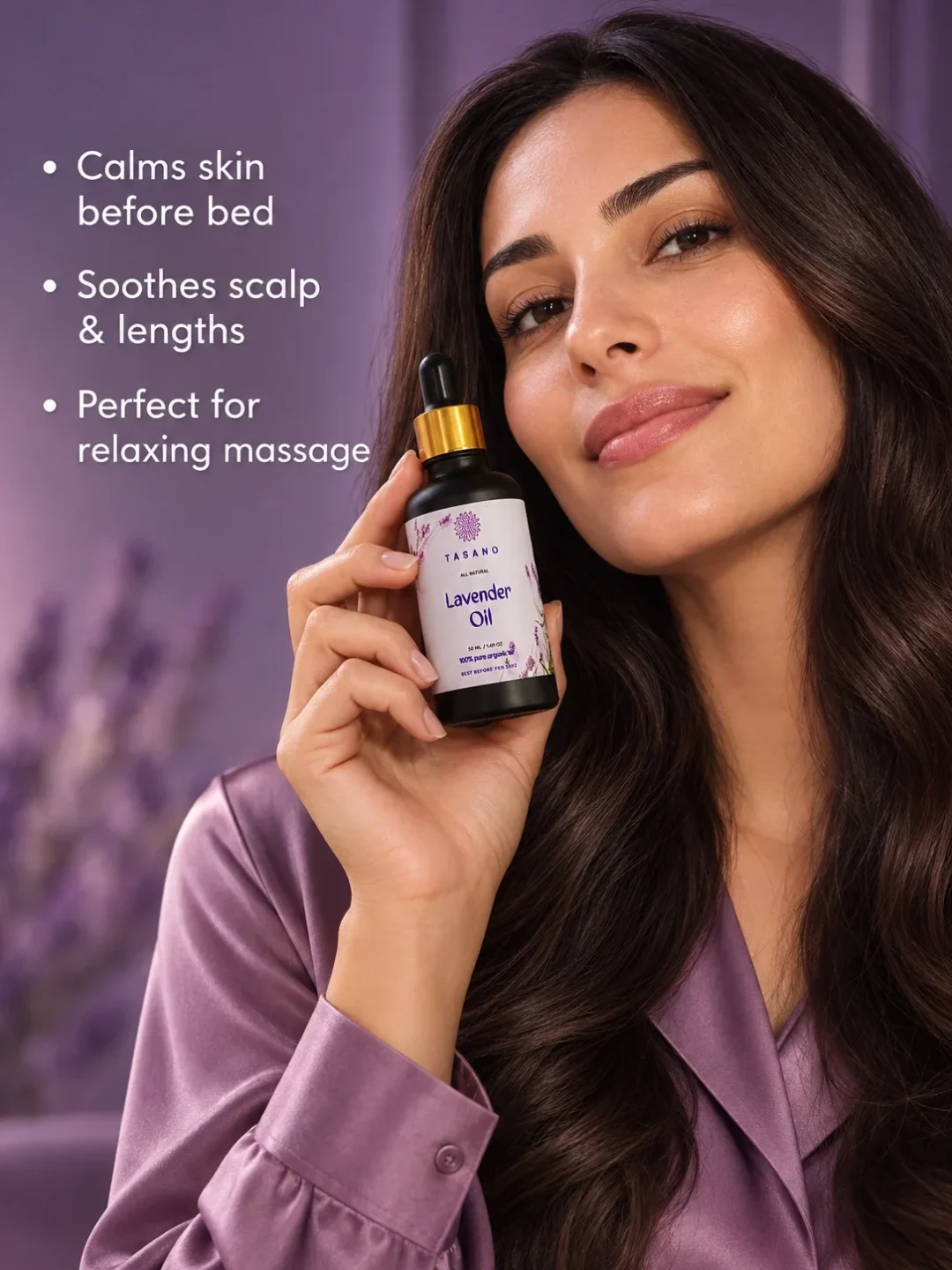Lavender Oil for skin care, scalp care and body massage | 100% Pure Lavender Oil Lavender Oil for skin care, scalp care and body massage | 100% Pure Lavender Oil