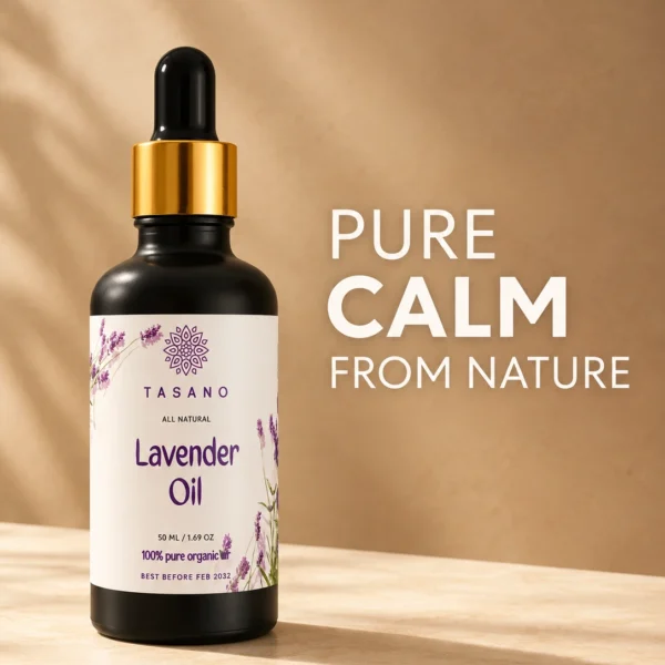 Pure Lavender Oil for skin, hair and body care | Premium botanical oil by TASANO Pure Lavender Oil for skin, hair and body care | Premium botanical oil by TASANO
