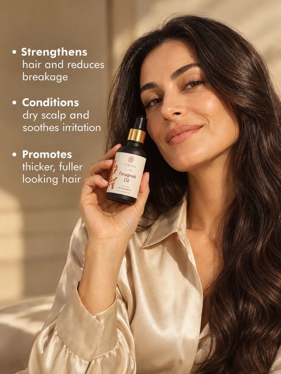 Fenugreek Oil for hair, scalp and dry ends | Pure conditioning hair and scalp oil