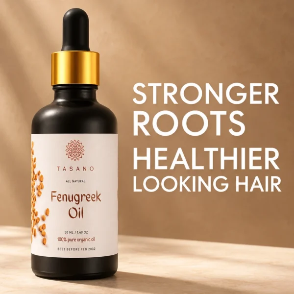 Pure Fenugreek Oil for hair and scalp | Premium strengthening botanical oil by TASANO