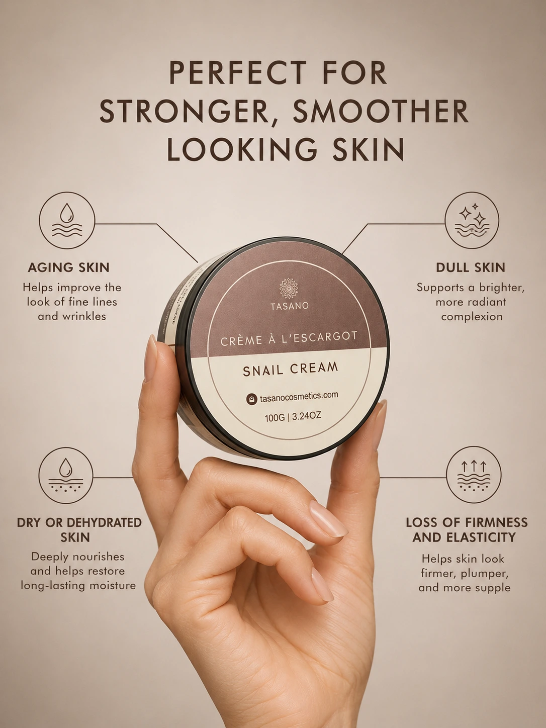 Best snail cream for fine lines, wrinkles, firmness, skin texture, and mature skin care
