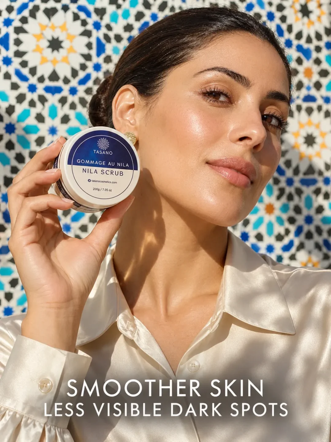 Nila face scrub for dark spots and radiant even-looking skin, Moroccan skincare for hyperpigmentation Nila face scrub for dark spots and radiant even-looking skin, Moroccan skincare for hyperpigmentation