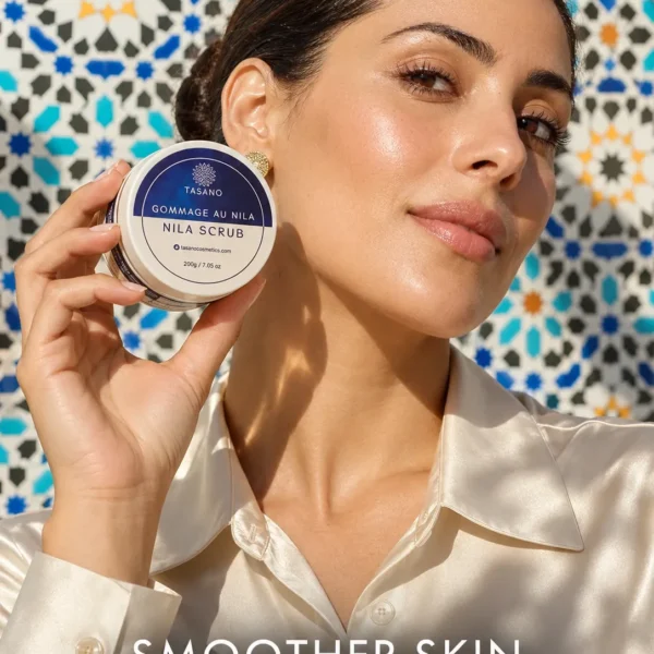 Nila face scrub for dark spots and radiant even-looking skin, Moroccan skincare for hyperpigmentation Nila face scrub for dark spots and radiant even-looking skin, Moroccan skincare for hyperpigmentation