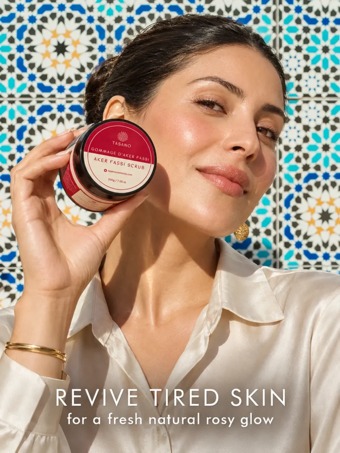 Aker Fassi body scrub for fresh radiant skin and natural rosy glow, traditional Moroccan skincare Aker Fassi body scrub for fresh radiant skin and natural rosy glow, traditional Moroccan skincare