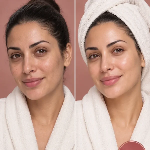 Moroccan Sokla before and after for rough dull skin with smoother softer radiant-looking body skin Moroccan Sokla before and after for rough dull skin with smoother softer radiant-looking body skin