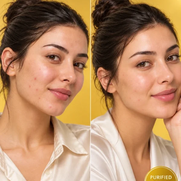 Sulfur soap before and after for oily blemish-prone skin and clearer smoother-looking skin Sulfur soap before and after for oily blemish-prone skin and clearer smoother-looking skin