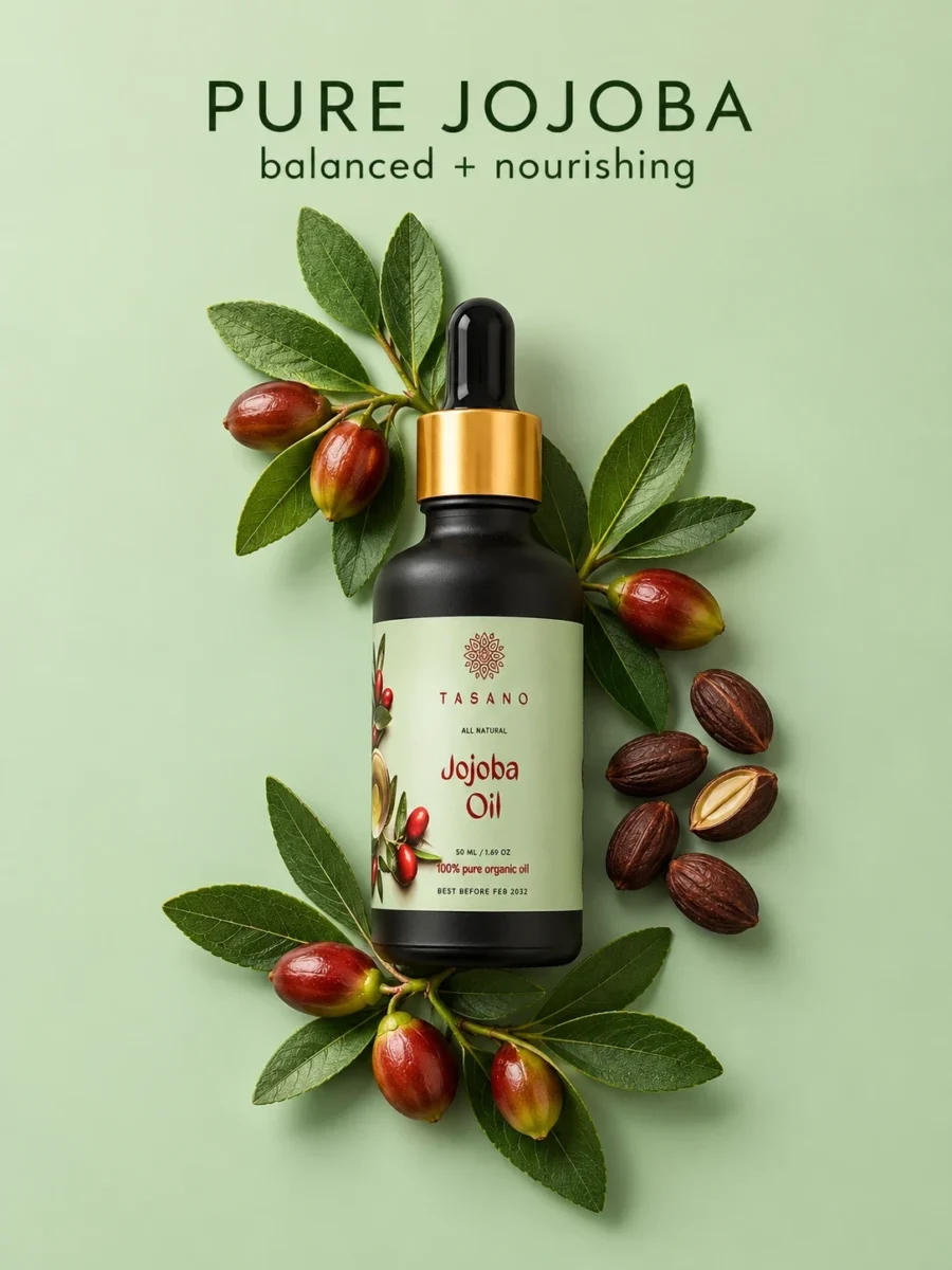 100% Pure Jojoba Oil | Natural liquid wax for balanced skin and conditioned hair