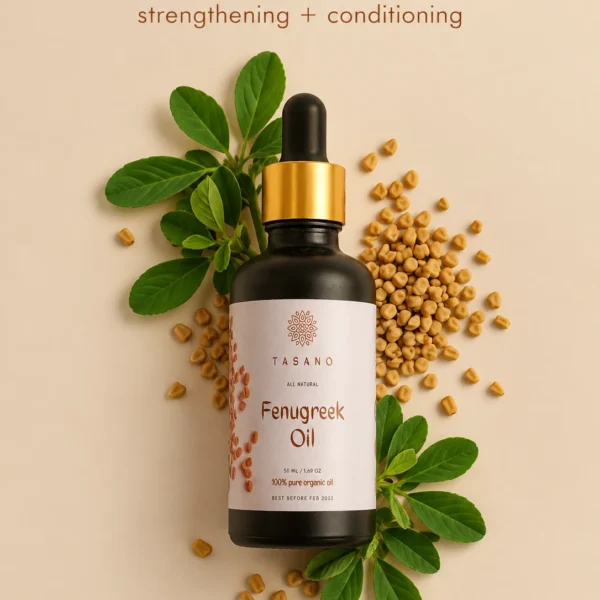 100% Pure Fenugreek Oil | Botanical hair oil for stronger-looking conditioned hair
