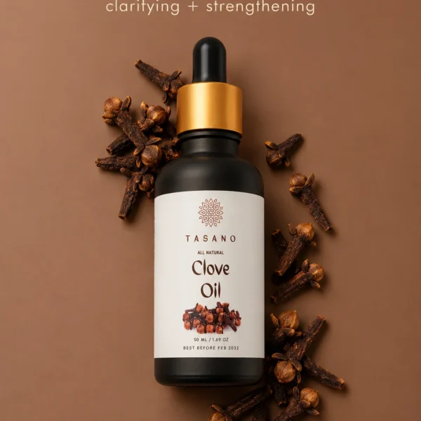 100% Pure Clove Oil botanical formula, concentrated clove oil for hair, scalp and cosmetic body care