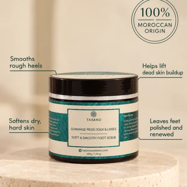 Foot scrub benefits for cracked heels, calluses, rough skin and smoother softer feet Foot scrub benefits for cracked heels, calluses, rough skin and smoother softer feet