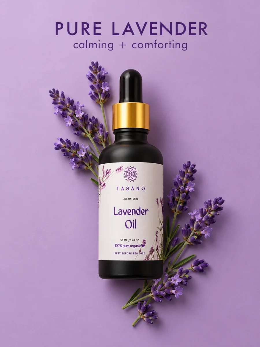 100% Pure Lavender Oil | Botanical lavender oil for skin, hair and body care