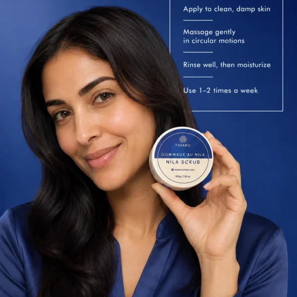 How to use Nila scrub for dark spots and hyperpigmentation, Moroccan face exfoliator for uneven skin tone How to use Nila scrub for dark spots and hyperpigmentation, Moroccan face exfoliator for uneven skin tone
