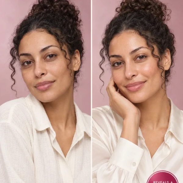 Aker Fassi scrub before and after for dull skin, smoother texture and fresh natural rosy glow Aker Fassi scrub before and after for dull skin, smoother texture and fresh natural rosy glow