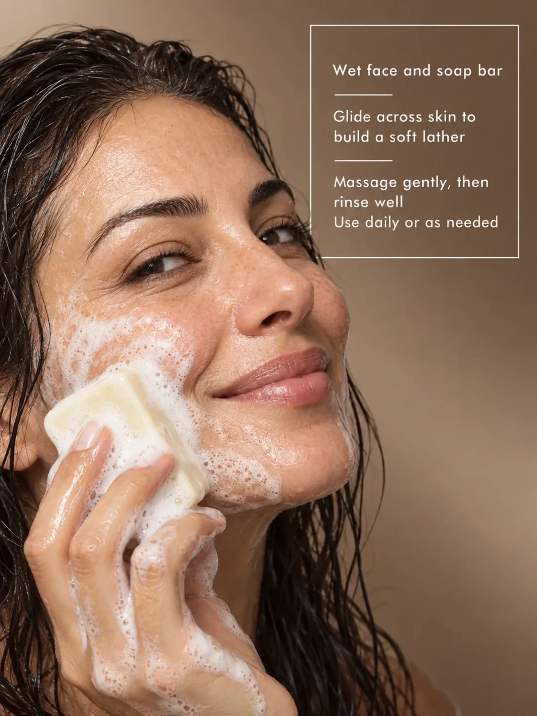 How to use donkey milk soap for face cleansing, dry skin and nourishing daily skincare